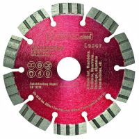 Diskas pjovimo deimantinis 230mm 2.4mm plytelėms, plytoms, akmeniui PDT230 Turbo - PROTEC