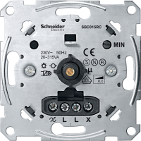 Reguliatorius šviesos p/t pasukamas 20-315W be rėmelio Merten - SCHNEIDER ELECTRIC