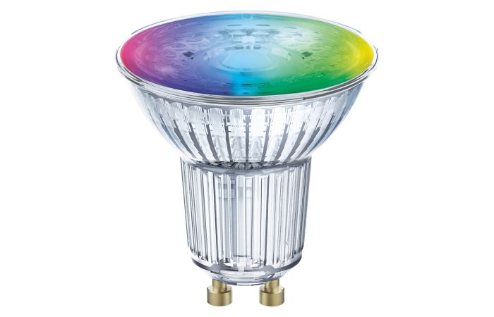 Lempa LED 4.9W GU10 2700K-6500K 350lm RGBW 45° SMART+ WIFI SPOT GU10 MULTICOLOUR - LEDVANCE