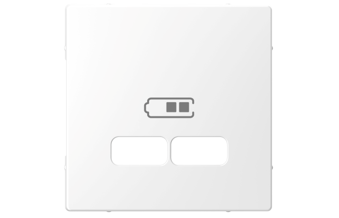 Dangtelis USB dvigubas pakrov. baltas SYSTEM DESIGN - SCHNEIDER ELECTRIC