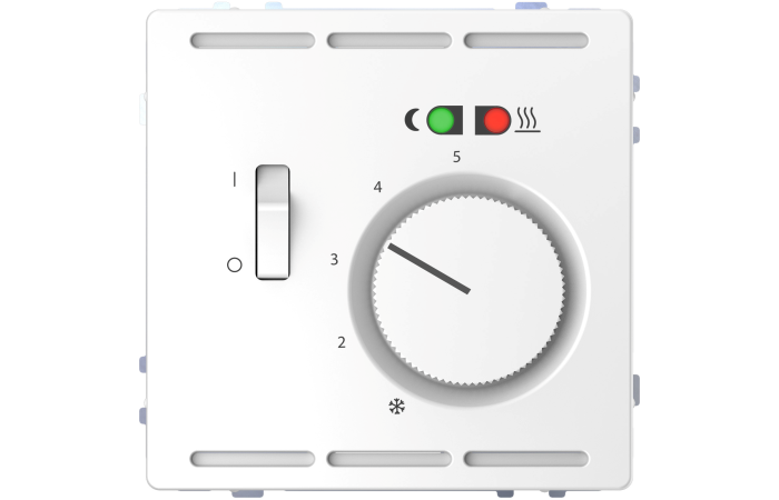 Reguliatorius p/t temperatūros 230V 10A baltas System Design - SCHNEIDER ELECTRIC