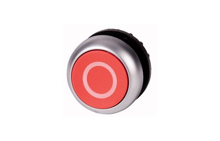 Galvutė mygtukui raudona "0" M22-D-R-X0 - EATON