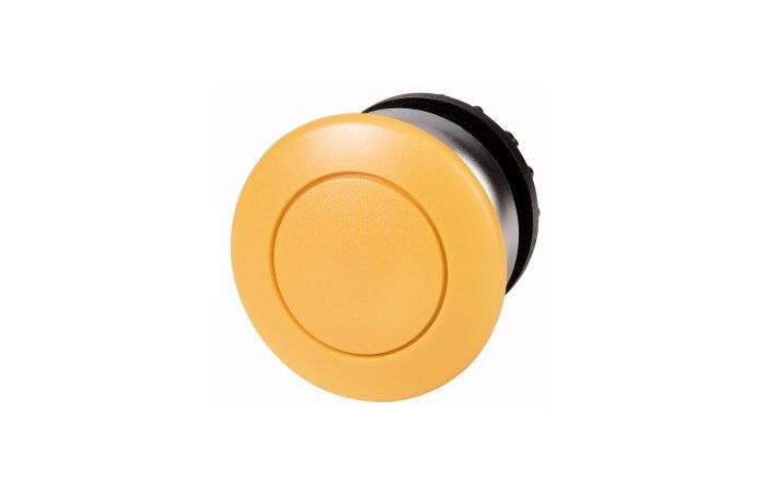 Galvutė mygtukui geltona grybas be fiksacijos M22-DP-Y - EATON