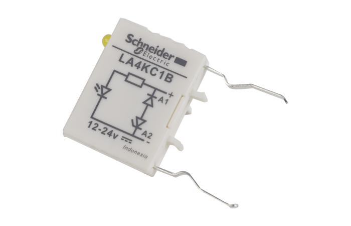 Diodas + Zenerio diodas 12-24 V AC/DC - SCHNEIDER ELECTRIC