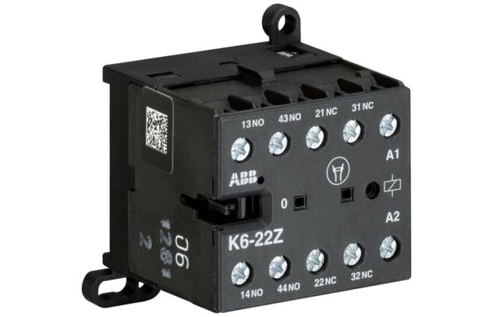 Relė kontaktorinė tarpinė 2no+2nc 230V AC K6-22Z-80 - ABB