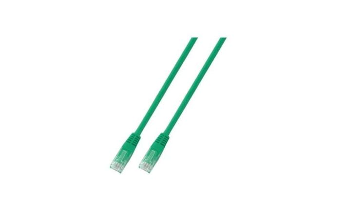 Kabelis komutacinis 0.5m Kat.6 UTP RJ45 žalias - EFB-ELEKTRONIK