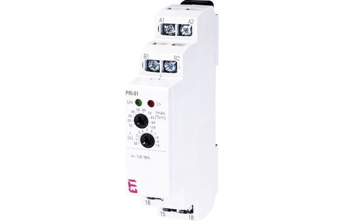 Relė srovės 1.6-16A PRI-51/16 - ETI