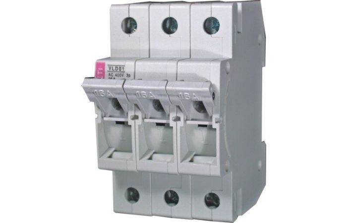 Kirtiklis-saugiklis 3P 6A D01 VLD01 - ETI