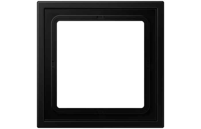 Rėmelis viengubas juodas matinis LS ZERO - JUNG