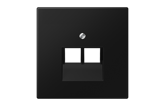 Dangtelis dvigubas UAE lizdui juodas matinis LS - JUNG