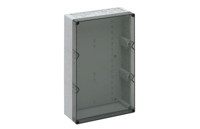 Dėžė v/t [300x450x132] IP65 tuščia be halogenų skaidrus dangtelis AKL3-t - SPELSBERG