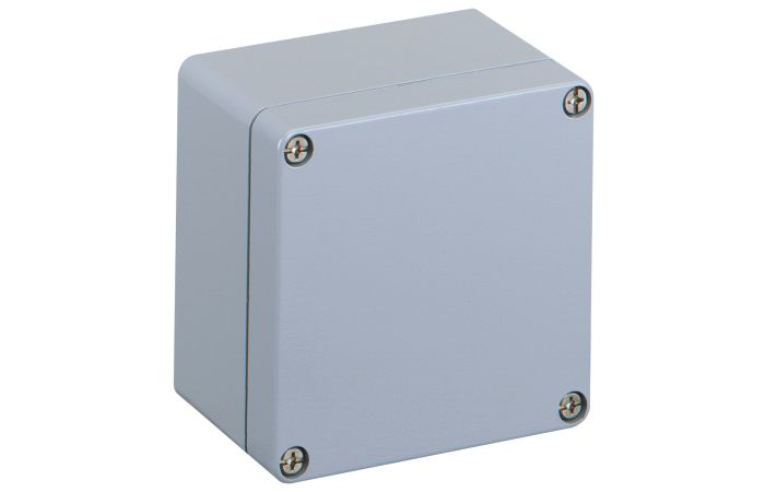 Dėžutė v/t [122x120x80] IP66 iQ tuščia aliumininė pilka AL1212-8 - SPELSBERG