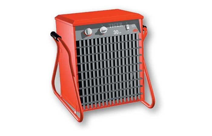 Šildytuvas pramoninis nešiojamas 30kW 400V AC IP44 - KRAEMER & KRAUS