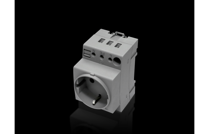 Lizdas ant DIN bėgelio SZ 2506.120 [pak. po 2 vnt.] - RITTAL