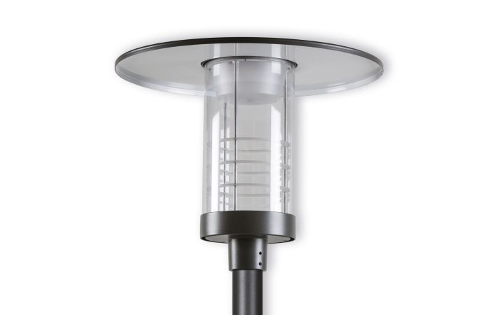 Šviestuvas parko LED 25W IP65 4000K 3100lm šviesiai pilkas su 5.5m kabeliu H05RR-F 2x1.5 MAESTRO MAE30LGH IP65 25W/840 PC GH - ENSTO