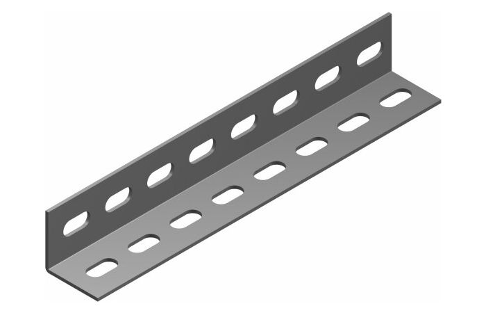 Profilis L perforuotas 35x35 2mm KTC35H35/2 [2m] - BAKS