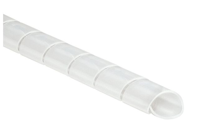 Vamzdis spiralinis D10-100mm permatomas kabelių apsaugai SBPTFE9 [30m] - HELLERMANN TYTON