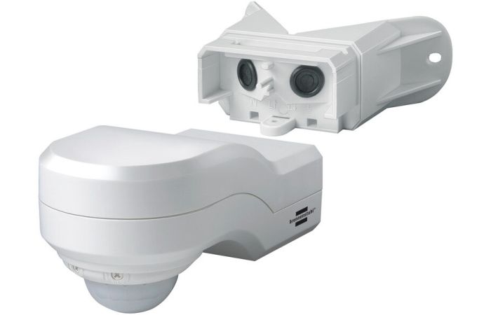 Jutiklis judesio v/t IP44 100W LED D-12m 240 laipsnių baltas - BRENNENSTUHL