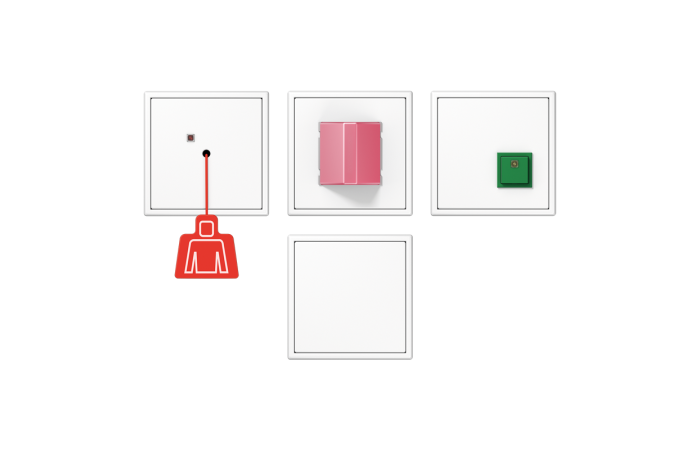 Sistema iškvietimo balta LS - JUNG