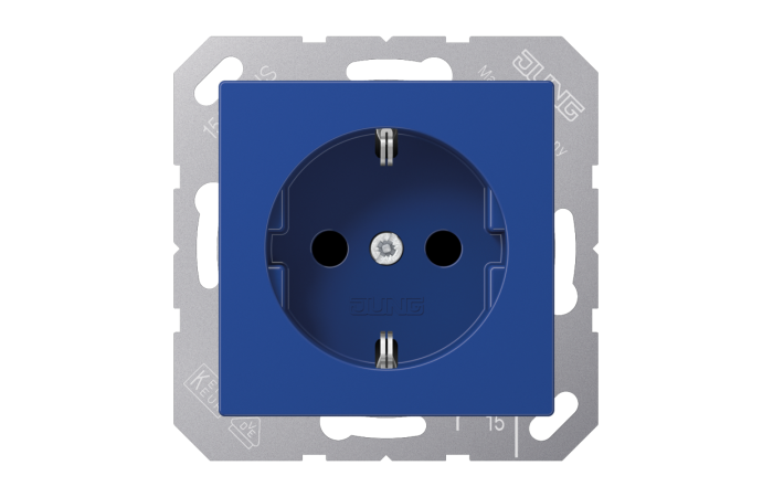 Lizdas p/t mėlynas 16V 250V A - JUNG