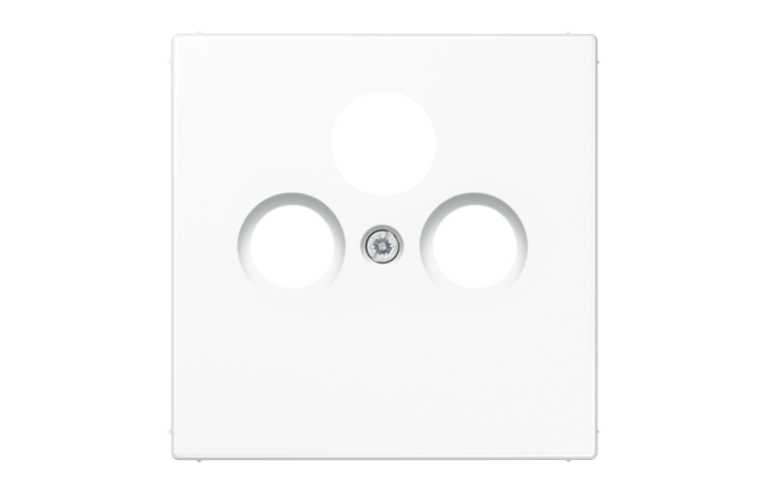 Dangtelis TV/SAT lizdui baltas LS - JUNG