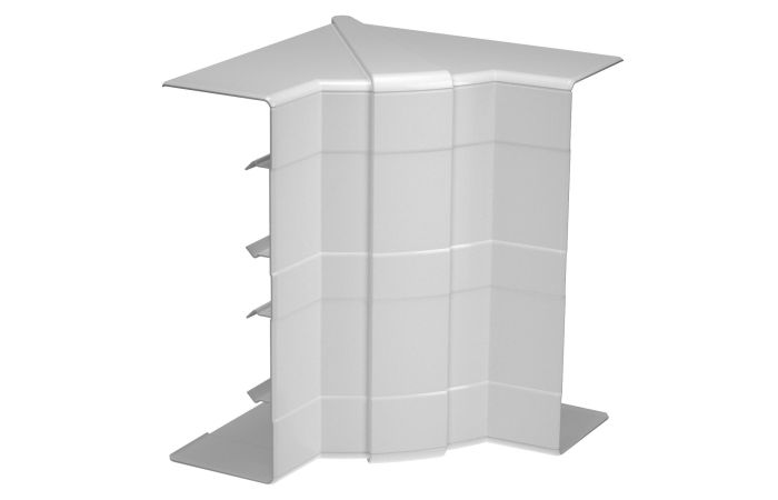 Kampas vidinis 53x165 paslankus Rapid 45-2 be halogenų baltas RAL9010 GK-IH53165RW - OBO BETTERMANN