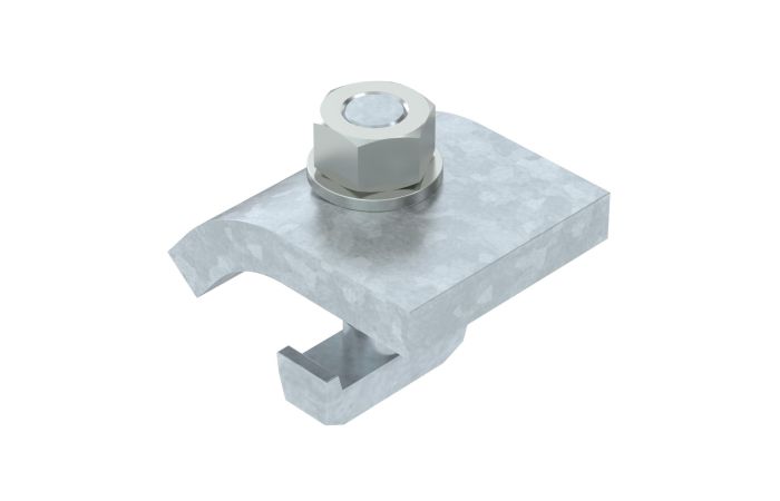 Rinkinys laikiklių L formos su varžtu H-15mm karštai cinkuotas KWH 15 FT  [rinkinyje 2 vnt.] - OBO BETTERMANN