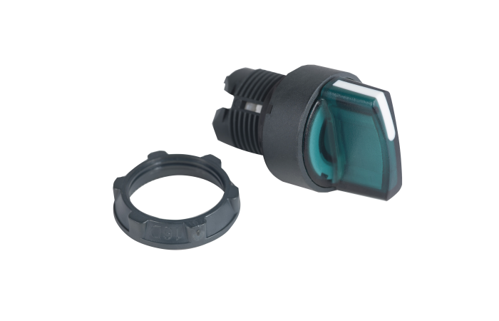 Galvutė perjungikliui 2 padėčių Žalia skaidri - SCHNEIDER ELECTRIC