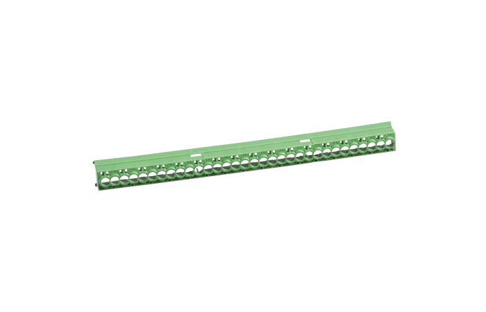 Gnybtų dangtelis geltonai žalias 16/22/32 skylių - SCHNEIDER ELECTRIC