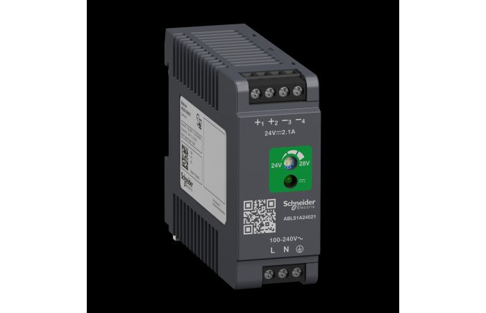 Maitinimo šaltinis 100-240V AC / 24V DC 50W 2.1A - SCHNEIDER ELECTRIC