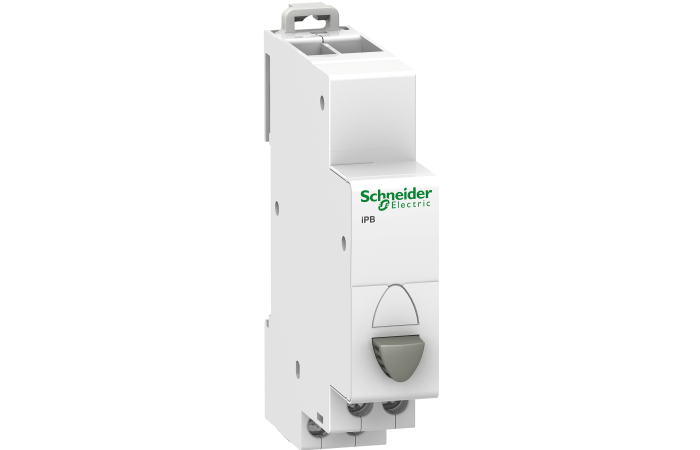Mygtukas modulinis 1no pilkas iPB Acti9 - SCHNEIDER ELECTRIC