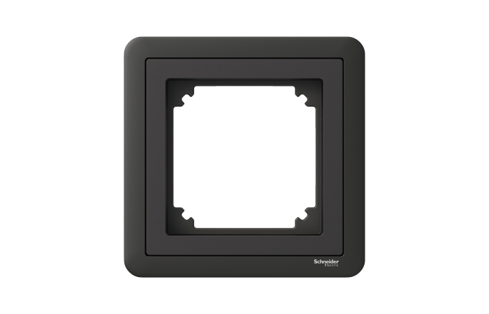 Rėmelis viengubas antracito spalvos Exxact Combi - SCHNEIDER ELECTRIC