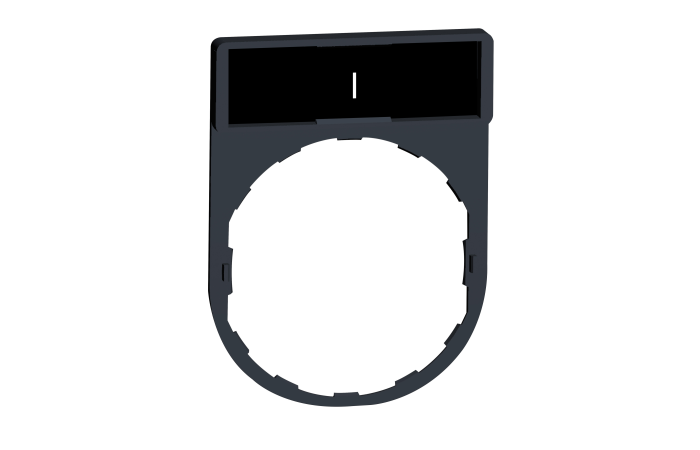 Laikiklis su lentele "I" - SCHNEIDER ELECTRIC