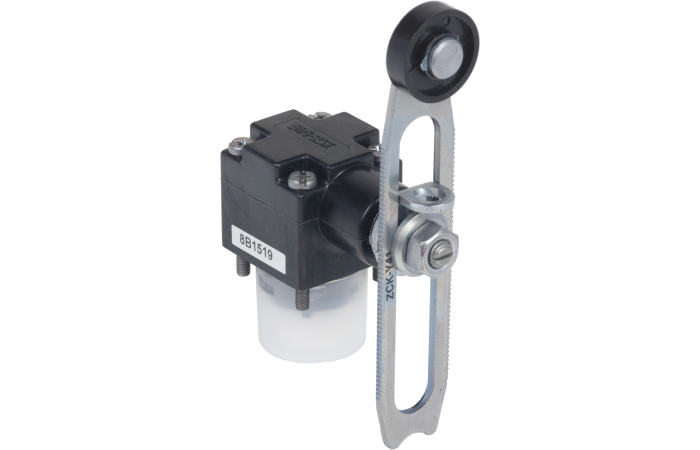 Galvutė galinio jungiklio nulenkiama su ratuku reguliuojama ZCKD41 - TELEMECANIQUE