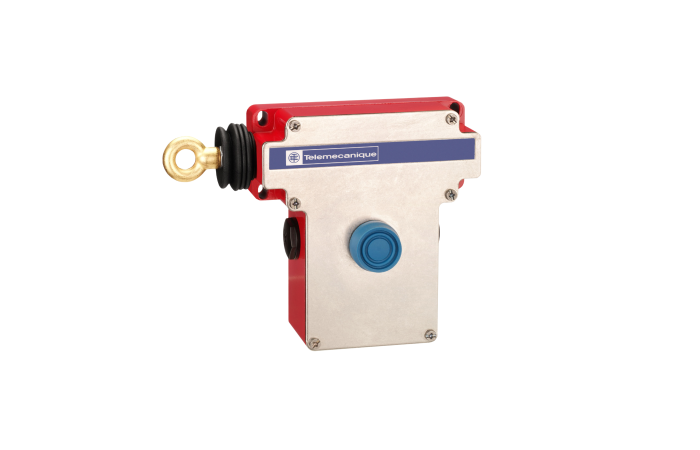 Jungiklis kairinis M20 1nc+1no trosinis avariniam stabdymui IP66 XY2CE2A250 - TELEMECANIQUE