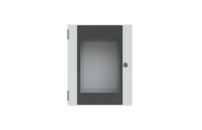 Skydas v/t 500x400x200 IP65 su stiklinėmis durimis - ABB
