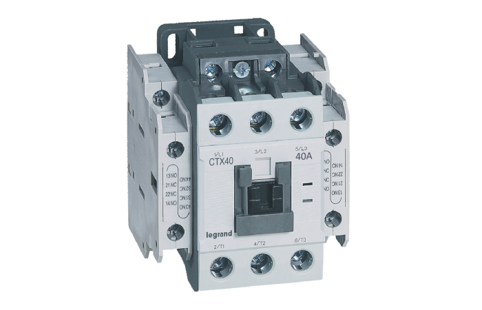 Kontaktorius 3P 18.5kW 230V AC 2no+2nc CTX3 40 - LEGRAND