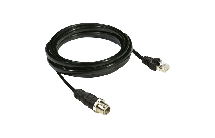 Kabelis perdavimo L-2.5m mini DIN/RJ45 Uni-Telway/Modbus XBT Harmony - SCHNEIDER ELECTRIC