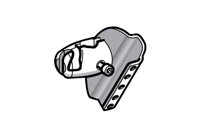 Laikiklis fotoelektriniam jutikliui 92x71mm 3D XUZX2003 - TELEMECANIQUE