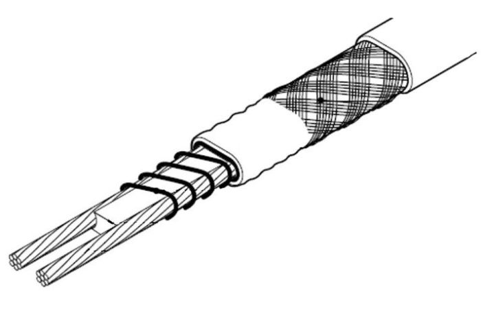 Kabelis šildymui savireguliuojantis 63W/m 230V 20XTV2-CT-T2 [matuojamas] - RAYCHEM