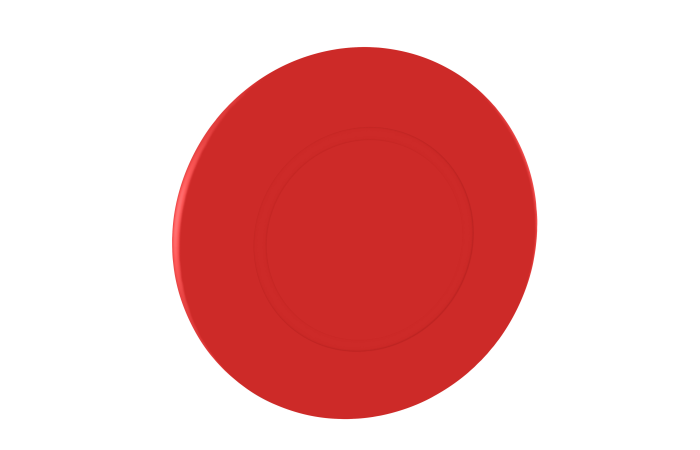 Galvutė mygtukui STOP su fiksacija 22/60mm grybo formos raudonas ZB5 Harmony - SCHNEIDER ELECTRIC