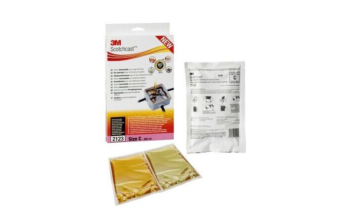 Užpildas dėžučių sandarinimui iki 1kV SC 2123 D 385ml Scotchcast Resins - 3M