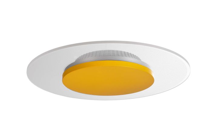 Šviestuvas v/t LED 12W 3000K 1500lm D-290mm H-42mm dimeriuojamas geltonas ZANIAH - DEKO LIGHT