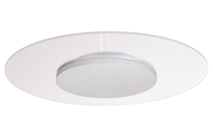 Šviestuvas v/t LED 18W 3000K 2000lm D-370mm H-46mm dimeriuojamas baltas ZANIAH - DEKO LIGHT