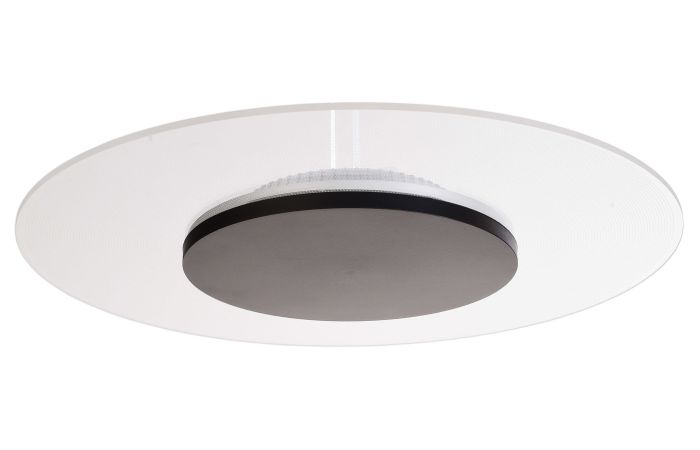 Šviestuvas v/t LED 18W 3000K 2000lm D-370mm H-46mm dimeriuojamas juodas ZANIAH - DEKO LIGHT