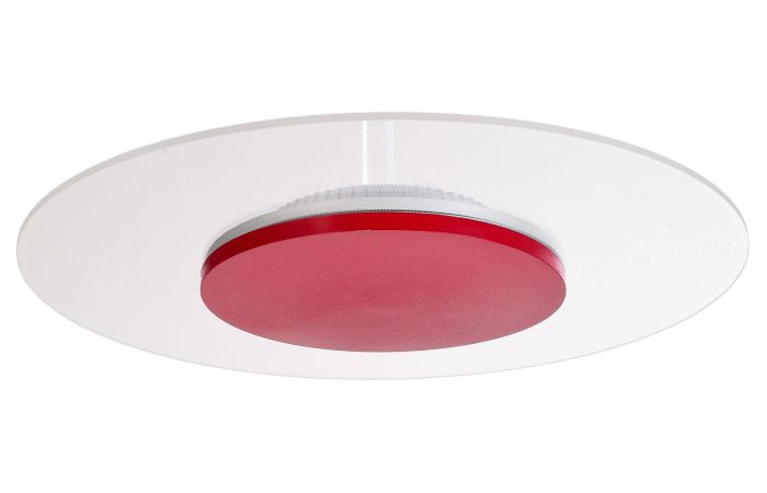 Šviestuvas v/t LED 18W 3000K 2000lm D-370mm H-46mm dimeriuojamas raudonas ZANIAH - DEKO LIGHT