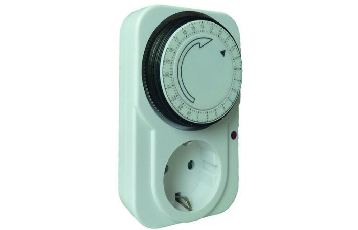 Laikrodis mechaninis paros baltas SCHUKO 16A/230V PSDUM20 - PROTEC