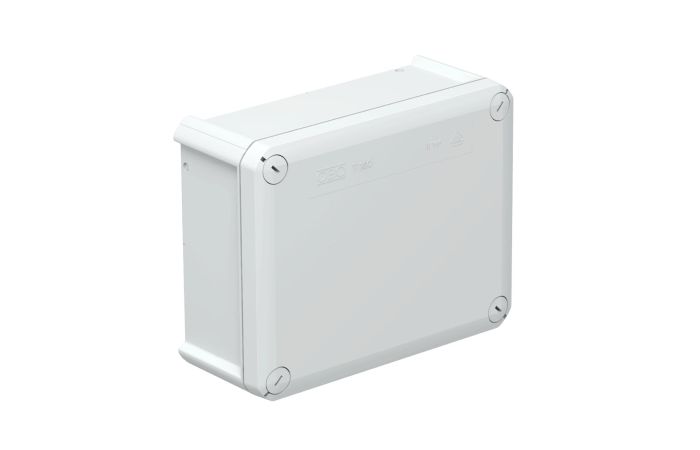 Dėžutė v/t [190x150x77] IP66 pilka atspari UV PP/GF T160 OE - OBO BETTERMANN