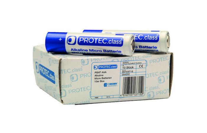 Elementas galvaninis šarminis LR03 AAA 1.5V Alkaline PBAT AAA [pak. po 10 vnt.] - PROTEC