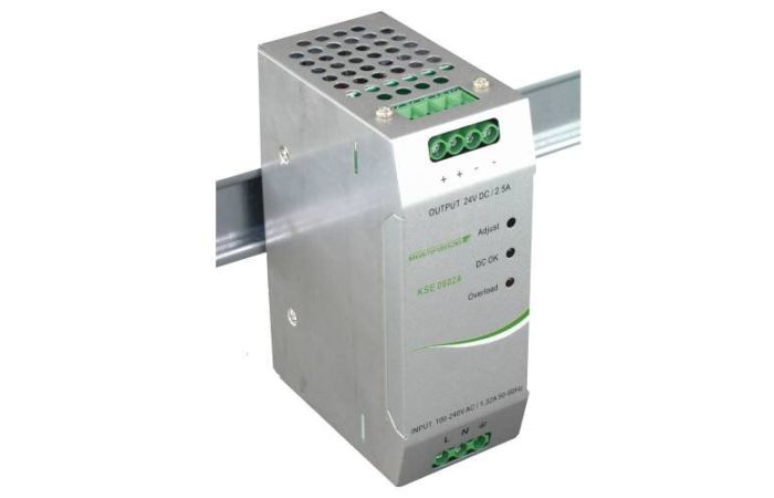 Maitinimo šaltinis 90-264V AC/24V DC 60VA 2.5A KSE06024 - BREVE-TUFVASSONS